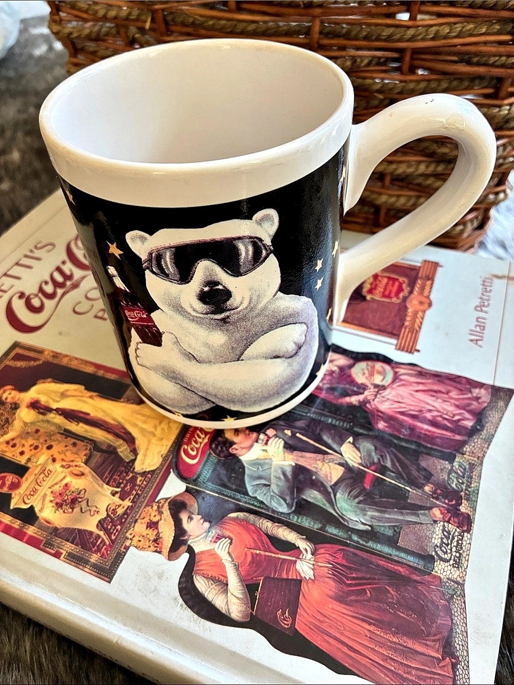 Coca-Cola Gibson Coca-Cola Polar Bear with Sunglasses Mug Gibson Polar Bear with